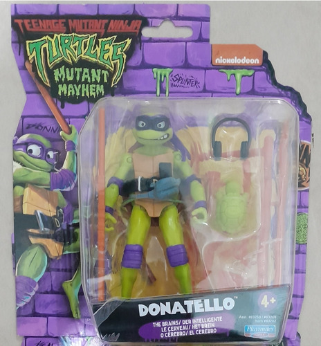 J104 Donatello Tortugas Ninja Nickelodeon 