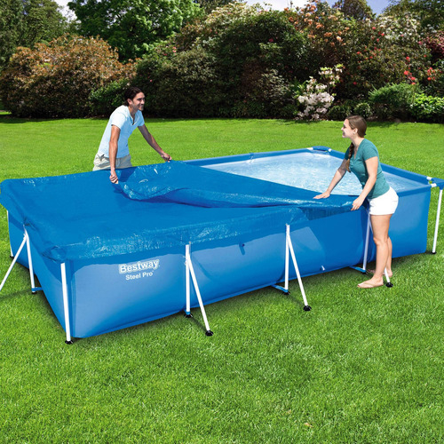 Funda Para Piscina 4.1 X 2.3 Metros Bestway Azul