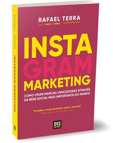 Instagram Marketing: Como criar marcas vencedoras através da rede social mais importante do mundo, de Terra, Rafael. Dvs Editora Ltda, capa mole em português, 2021