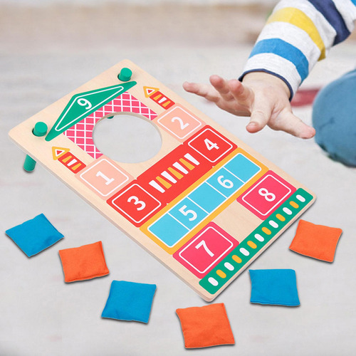 Juego Clásico De Sacos De Arena Para Padres E Hijos, Sacos