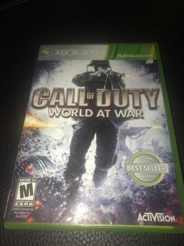 Call Of Duty World At War Para Xbox 360 Xbox One Compatible