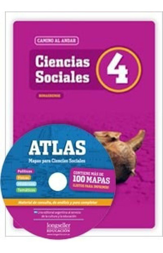 Libro - Ciencias Sociales 4 Longseller Camino Al Andar Bona