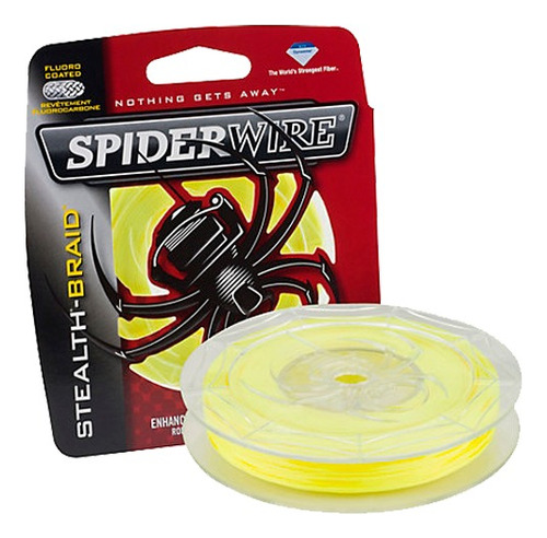 Linha Multifilamento Spiderwire Stealth Braid 182m X8