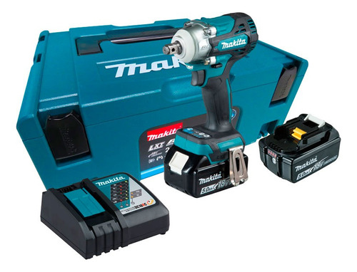 Chave De Impacto A Bateria 1/2  Dtw300rtj 18v Bivolt Makita