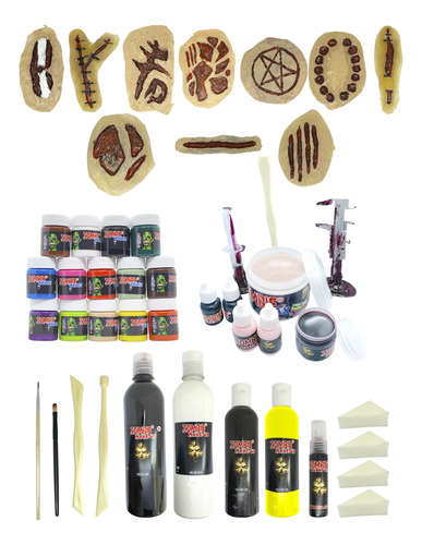 Kit Completo Maquillaje Efectos Especiales