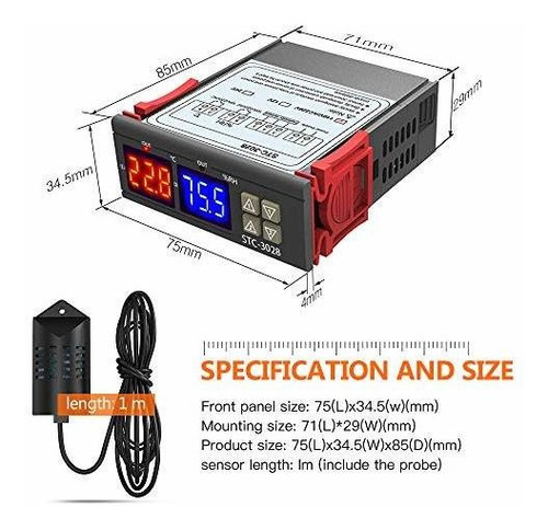 Herramienta Stc 1000 Termostato Refrigeracion Multiuso