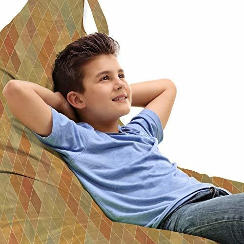 Silla De Exterior Para N Ambesonne Retro Lounger Chair Bag, 