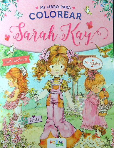 Sarah Kay - Mandalas - Mi Libro Para Colorear - Con Stickers