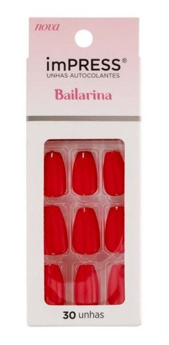 Kiss Impress Unhas Autocolantes Danty Bailarina