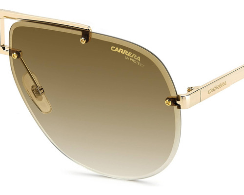 Lentes Sol Carrera 1052s Iconic Double Bridge Metal Pilot 65