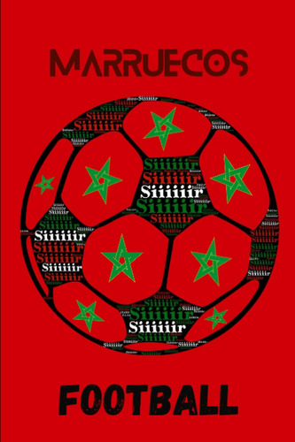 Libro: Marruecos Football Planificador Diario Sin Fecha Con 