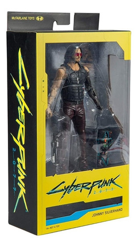 Boneca Cyberpunk 2077 - boneco de luxo de Johnny Silverhand