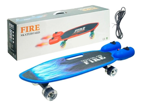 Imagen 9 de 10 de Skate Skateboard Penny Monopatín Patineta Bota Humo Truck