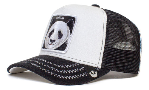 Gorra De Camion Goorin Bros. Ajustable, Color Panda - B&n