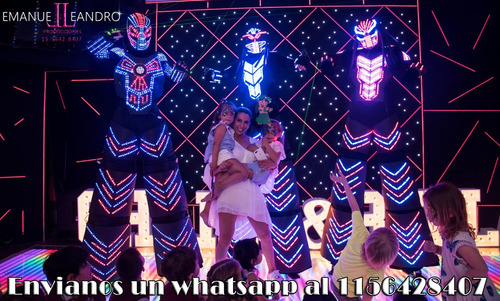 Imagen 4 de 10 de Show Robot Led - Show Luminoso - Show Baile Led