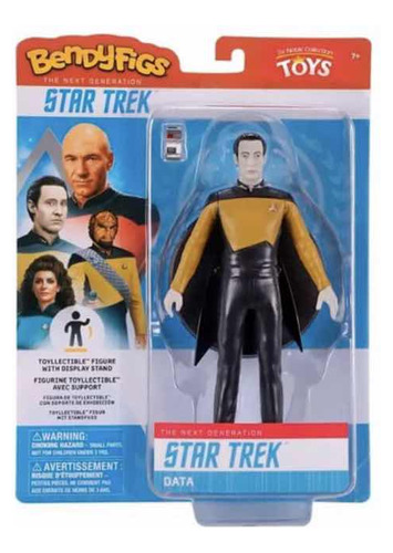 Figura Bendyfigs Data Star Trek The Next Generation