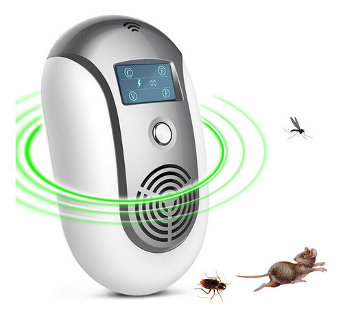 . Repelente Ultrasonico Para Plagas Portátil Mosquitos