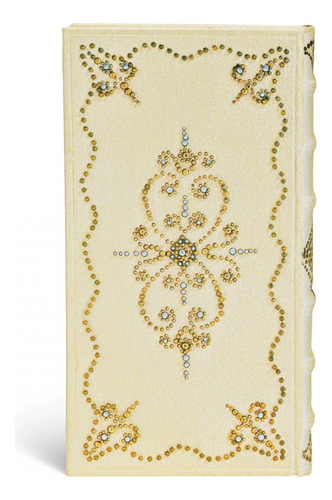 Caderno Paperblanks Buttercream Slim 18x10cm Capa Dura 29694