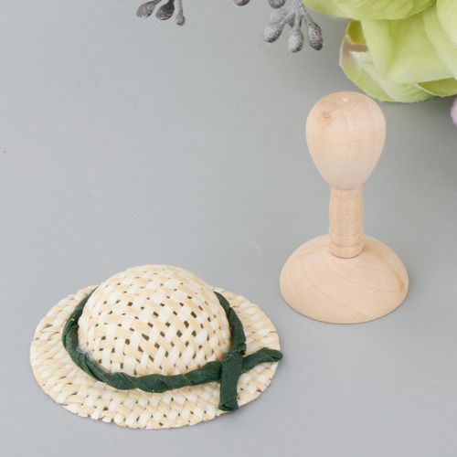 Miniatura 1:12 Casa De Muñecas Sombrero De Muñeca Con