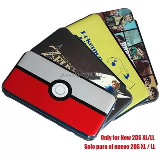 Capa Case Cover Plate Proteção New Nintendo 2ds Xl Pokebola