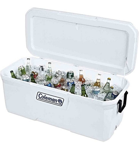 Hielera Coleman Marine 150qt Blanco Capacidad 252 Latas