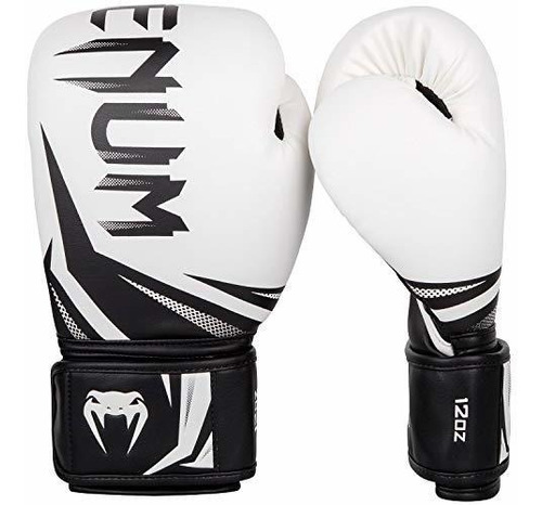 Guantes De Boxeo Venum Challenger 3.0 - 16 Oz, Blanco