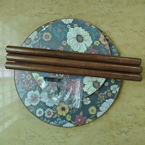 Mesa De Centro Minimalista De Madera Mesa Lateral 2 Estantes Marrón