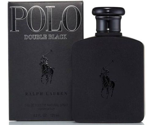 Perfume Polo Double Black Ralph Lauren 125ml Original Men 
