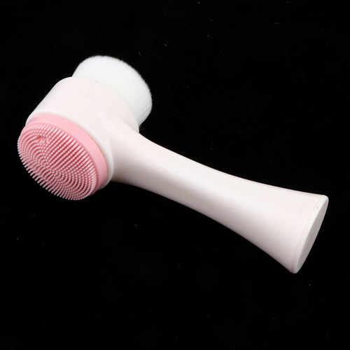 Cepillo De Limpieza Facial De Doble Cara 1 Exfoliador