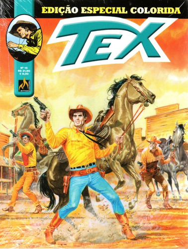 Tex Edicao Especial Colorida 15  Mythos - Bonellihq Cx79 T20