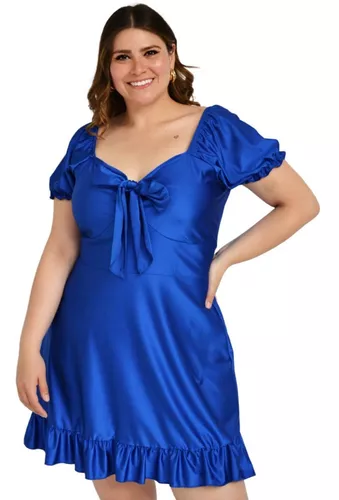 Vestido Azul Para Embarazada | MercadoLibre