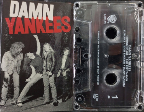 Cassette Damn Yankees - Damn Yankees 1990 Ted Nugent