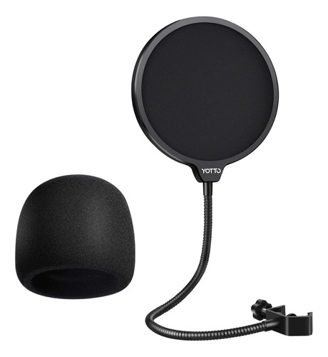 Yotto Micrófono Pop Filter Para Blue Yeti Y Cualquier Otro M