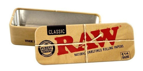 Lata Raw Tin Caddy For Pre Rolled 1.1/4 Metal Candyclub