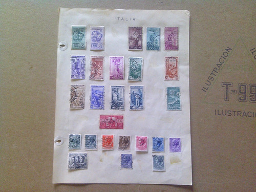 Antiguas Estampillas Postales Italia