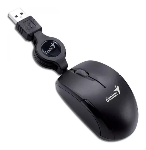 Mini Ratón / Mouse con Cable USB Retráctil Multi4you - Ratón - Los mejores  precios