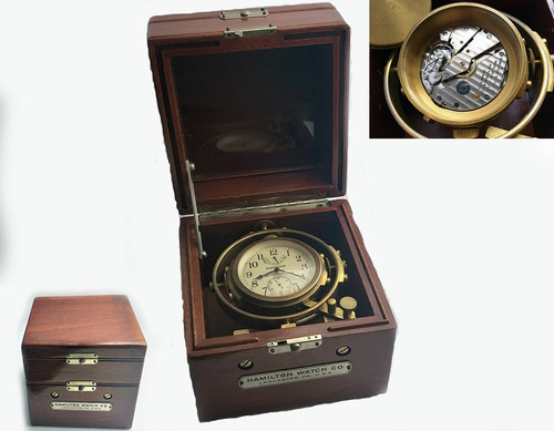 Hamilton Mariner Chronometer Mod 22 Fantástica Conservação