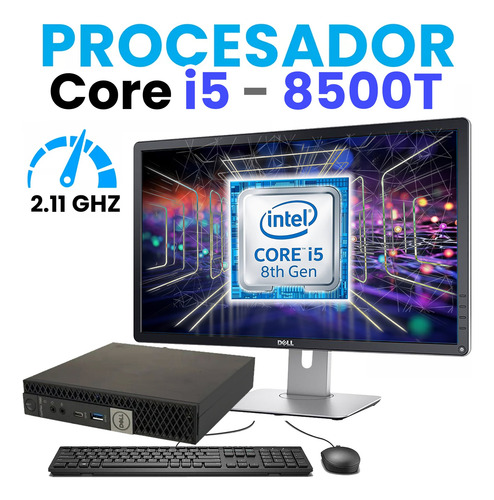 Equipo Pc Dell Optiplex 24 Core I5 8th 32gb Ram 512gb Ssd (Reacondicionado)
