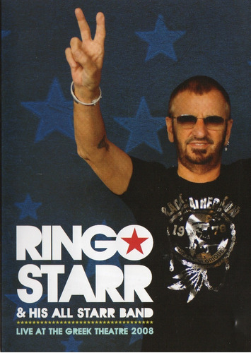 DVD Ringo Starr en vivo en el teatro griego 2008 - Primera edición