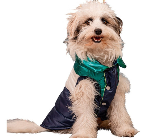Imagen 4 de 7 de Chaleco Inflado Perros. De Abrigo O Impermeable. T4