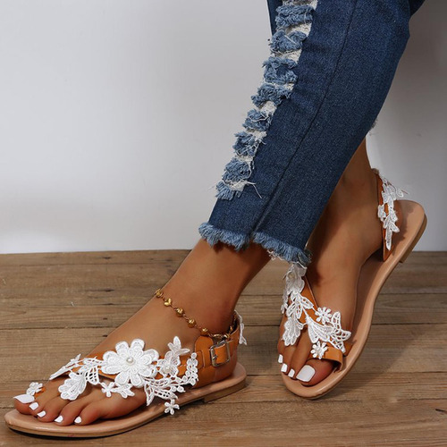Zapatos Planos, Cómodas, Creativas, Romanas, De Verano Para