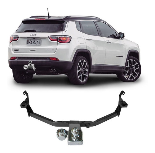 Engate Jeep Compass 2017 A 2020 Atos Reboque Tração 750kg