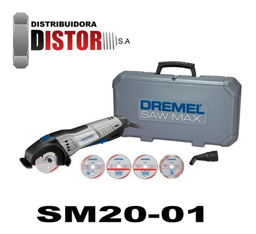 Amoladora Multicortadora Dremel Saw Max + 4 Discos 710w+male