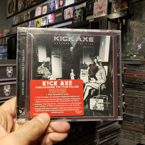 Kick Axe - Welcome To The Club Cd 2016 Uk