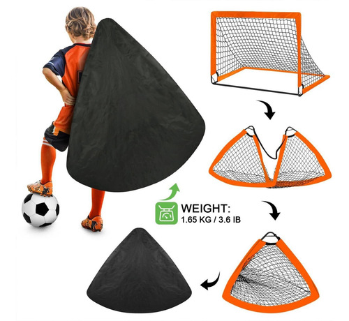 Portería De Fútbol Para Niños, Kit De Entrenamiento De