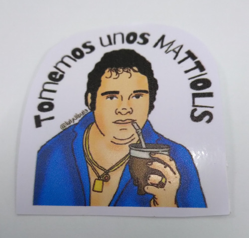 Sticker De Vinilo Leo Mattioli