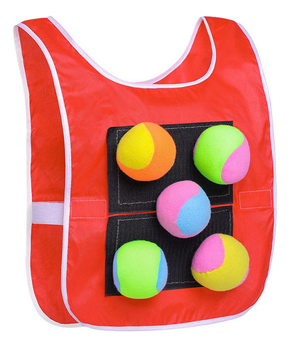 Is- T Conjunto De Jogos De Queimada Com Colete Pegajoso,