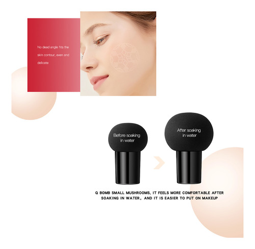 Set De Correctores Aislantes En Crema E Mushroom Air Cushion