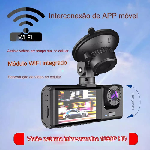 Para De Cámara Frontal Interna Wifi Automotive, Grabación