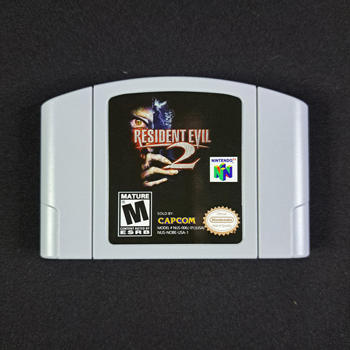 Resident Evil 2 Nintendo 64 - Repro. Salvando (Usado)